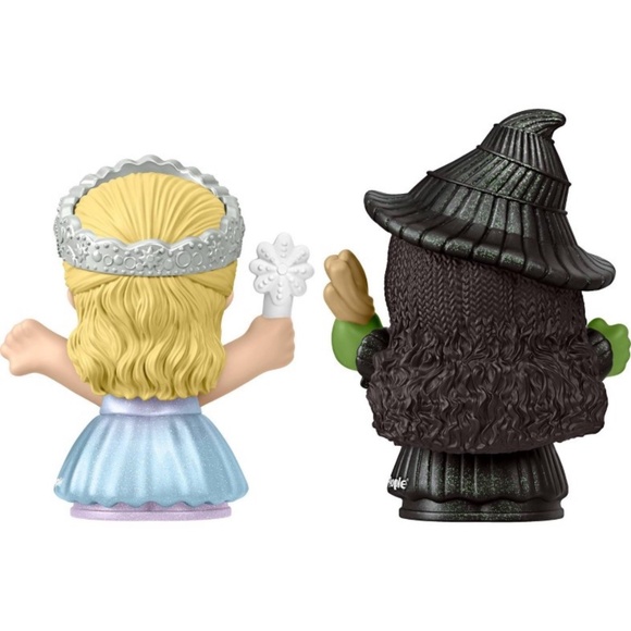 Little People Glinda & Elphaba Wicked: For Good Collector Figure Set - 2pk - Picture 4 of 4
